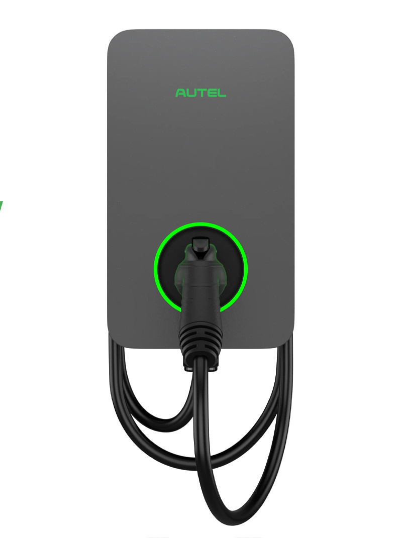 Borne de recharge Autel MaxiCharger AC Pro 80A – vue de face