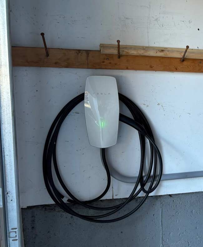 Borne de recharge installée à Longueuil par bornotto